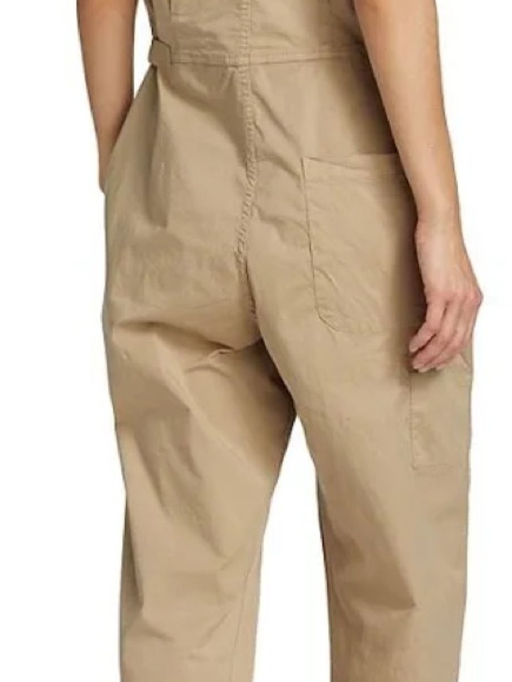 Pistola Grover short sleeved jumpsuit sesame L - Picture 3 of 7